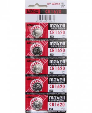 MAXELL CR1620 3V LİTYUM PİL 5Lİ