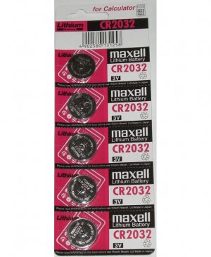 MAXELL CR2032 3V LİTYUM PİL 5Lİ