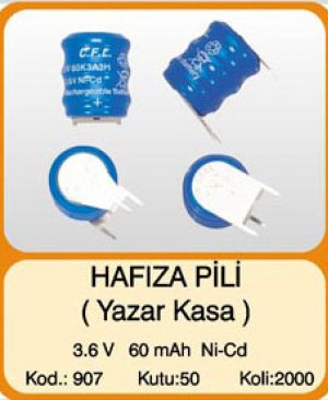 CFL 3V80H 3A3H 3.6V PİL