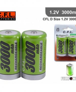 CFL 3000 MAH D BÜYÜK PİL 2Lİ