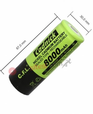 CFL KR-8000F 1.2V 8000MAH PİL