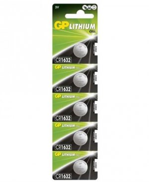 GP CR 1632 LITHIUM PİL 5Lİ