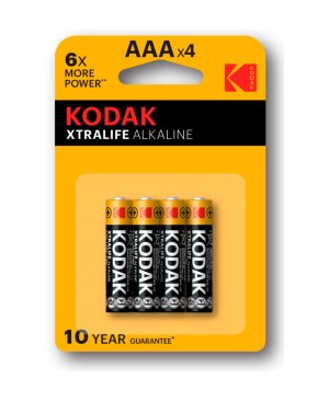 KODAK ALKALİN XTRALİFE İNCE 4LÜ