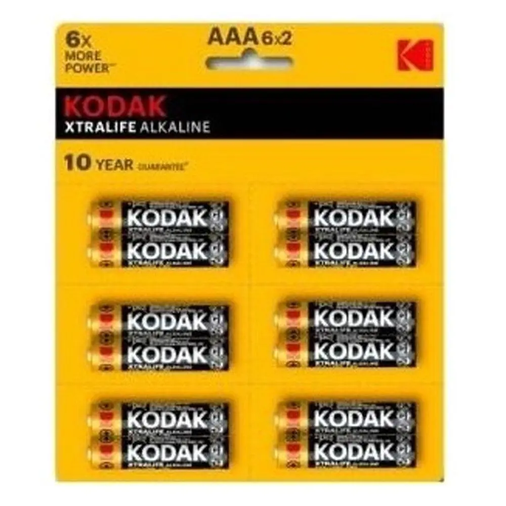 KODAK ALK.XTRALİFE İNCE 12Lİ KARTELA