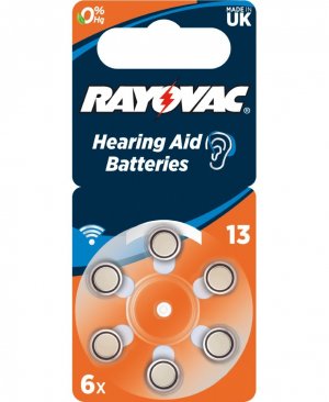 RAYOVAC 13 KULAKLIK PİLİ 6LI