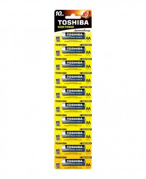 TOSHIBA LR6 KARTELA ALK.KALEM 10LU PİL