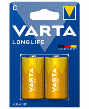 VARTA LONGLİFE ALK.ORTA PİL 2Lİ