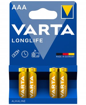 VARTA LONGLİFE ALK.İNCE PİL 4LÜ