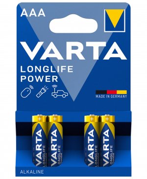 VARTA LONGLİFE POWER ALK.İNCE PİL 4LÜ