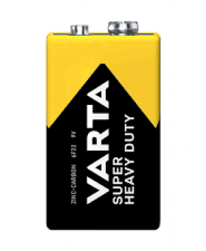 VARTA SUPER HEAVY DUTY 9V PİL